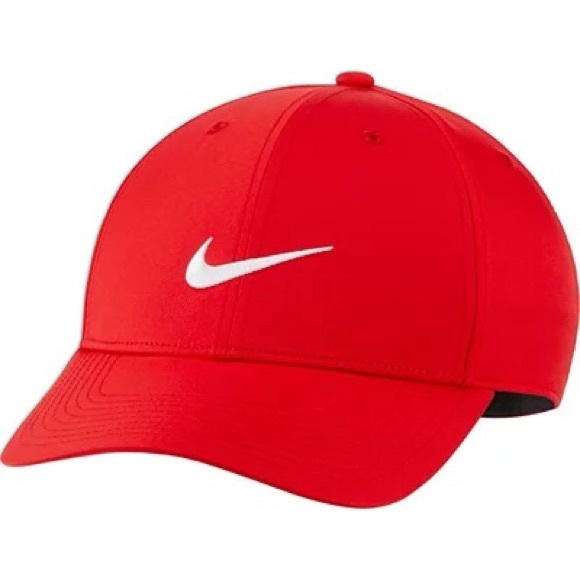 Nike Dri-Fit Unisex Adult Legacy91 Tech Red Athletic Golf Hat 1 Size NWT - Picture 7 of 7